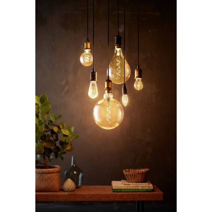 LED Zatemnitvena žarnica VINTAGE Philips G200 E27/7W/230V 2000K