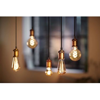 LED Zatemnitvena žarnica VINTAGE Philips G93 E27/4W/230V 1800K