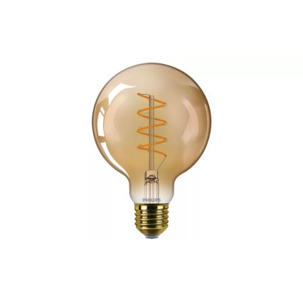 LED Zatemnitvena žarnica VINTAGE Philips G95 E27/5,5W/230V 2200K
