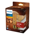 LED Zatemnitvena žarnica VINTAGE Philips G95 E27/7W/230V 1800K