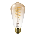LED Zatemnitvena žarnica VINTAGE Philips ST64 E27/4,5W/230V 1800K