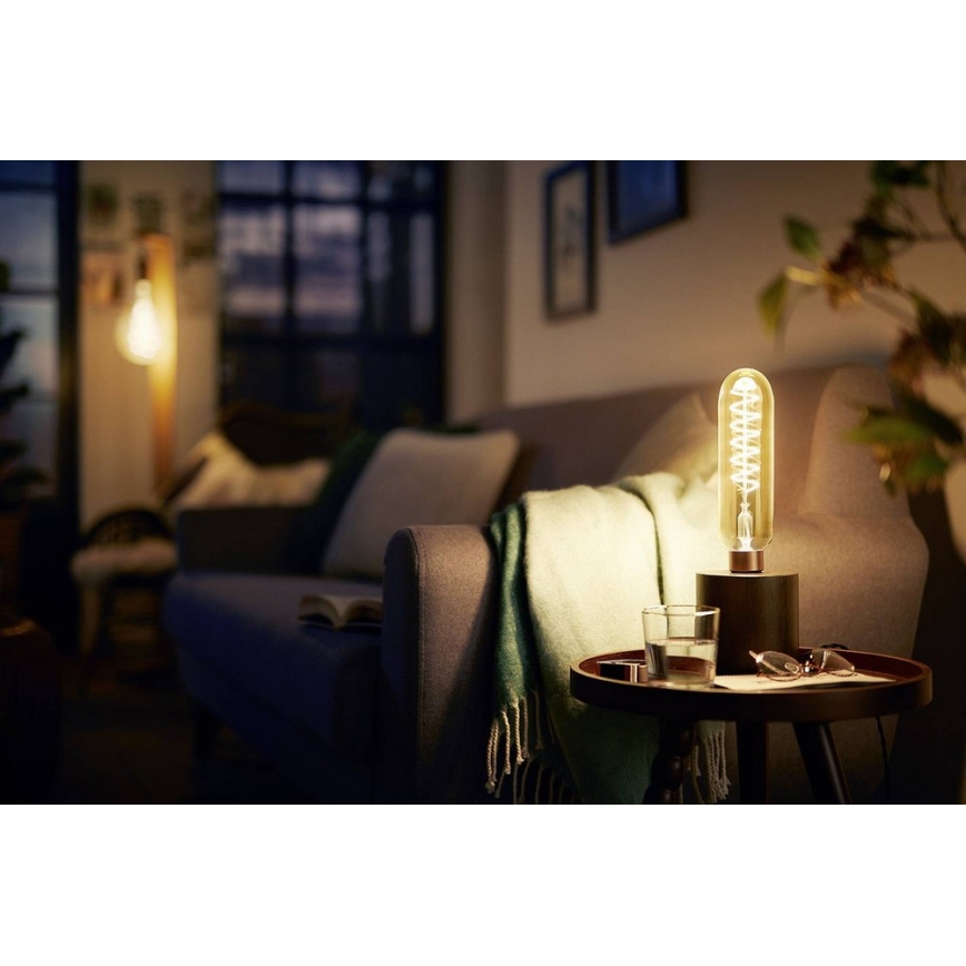 LED Zatemnitvena žarnica VINTAGE Philips T65 E27/6,5W/230V 2000K