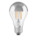 LED Zatemnitvena žarnica z zrcalnim sferičnim pokrovčkom E27/7,5W/230V 2700K - Osram