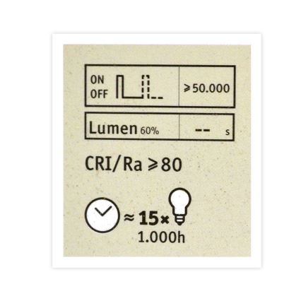 LED Zatemnitvena žarnica z zrcalnim sferičnim pokrovom G125 E27/6,5W/230V 2700K - Paulmann 28679