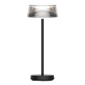 LED Zatemnitvena zunanja namizna svetilka na dotik CASABLANCA LED/3,4W/5V USB 3600 mAh IP44 črna