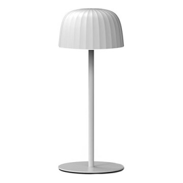 LED Zatemnitvena zunanja polnilna namizna svetilka VIVIEN LED/3W/5V 2700K 1600 mAh IP54 bela