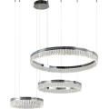 LED zatemnitveni kristalni lestenec na kablu THALIA LED/120W/230V 3000-6000K + daljinski upravljalnik