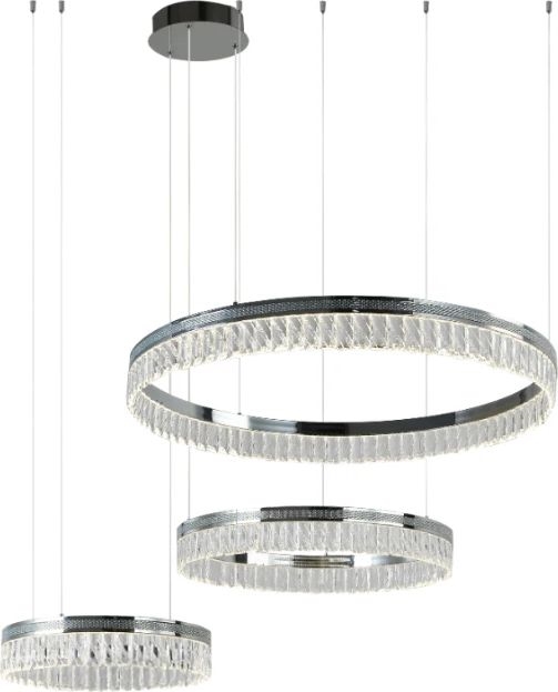 LED zatemnitveni kristalni lestenec na kablu THALIA LED/120W/230V 3000-6000K + daljinski upravljalnik