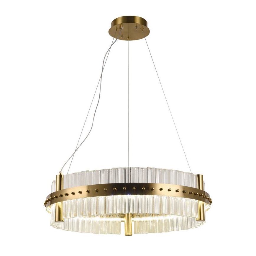 LED Zatemnitveni kristalni lestenec na vrvici LED/40W/230V 3000-6500K + Daljinski upravljalnik