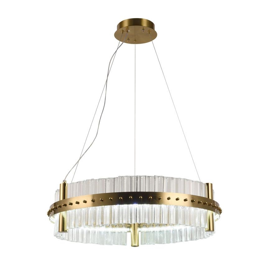 LED Zatemnitveni kristalni lestenec na vrvici LED/40W/230V 3000-6500K + Daljinski upravljalnik
