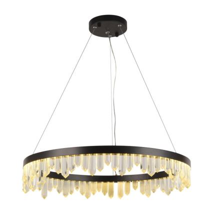 LED Zatemnitveni kristalni lestenec na vrvici LED/40W/230V 3000-6500K + Daljinski upravljalnik