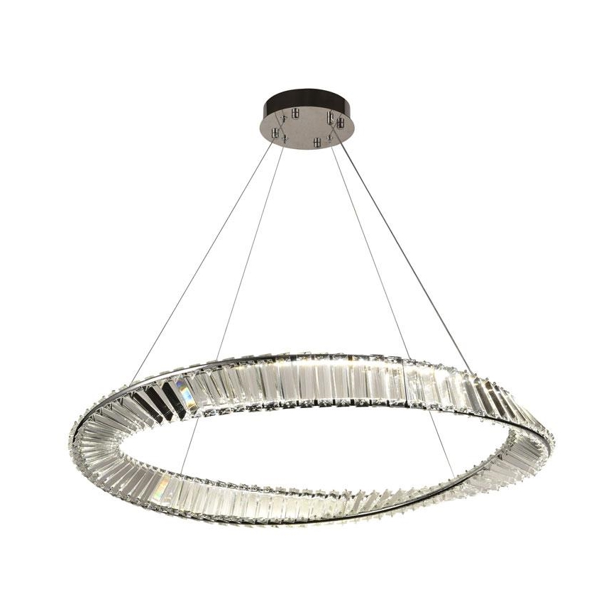 LED Zatemnitveni kristalni lestenec na vrvici LED/50W/230V 3000-6500K + Daljinski upravljalnik