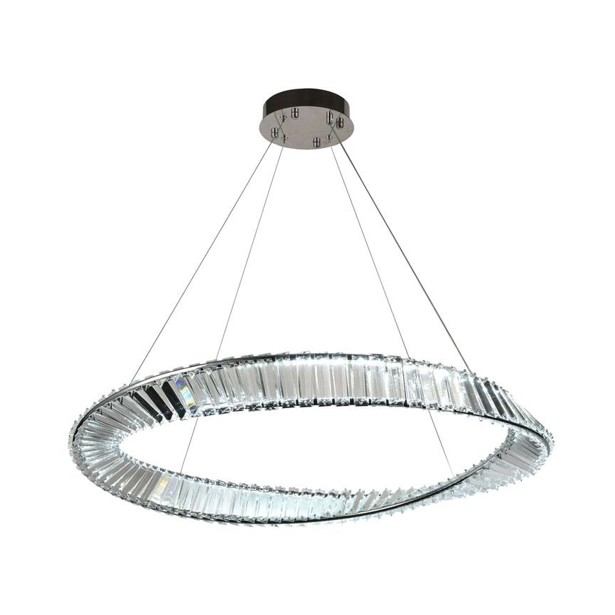 LED Zatemnitveni kristalni lestenec na vrvici LED/50W/230V 3000-6500K + Daljinski upravljalnik