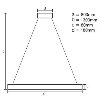 LED Zatemnitveni kristalni lestenec na vrvici LED/50W/230V 3000-6500K + Daljinski upravljalnik