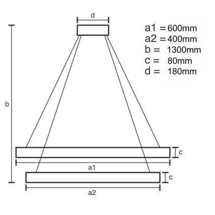 LED Zatemnitveni kristalni lestenec na vrvici LED/70W/230V 3000-6500K + Daljinski upravljalnik