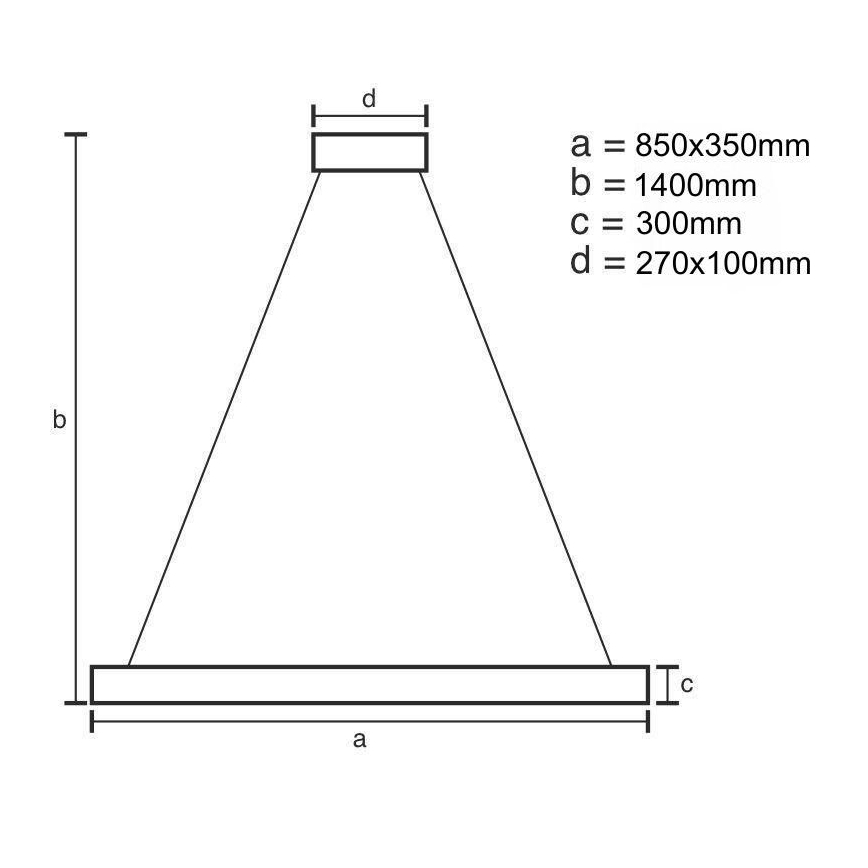 LED Zatemnitveni kristalni lestenec na vrvici LED/90W/230V 3000-6500K + Daljinski upravljalnik