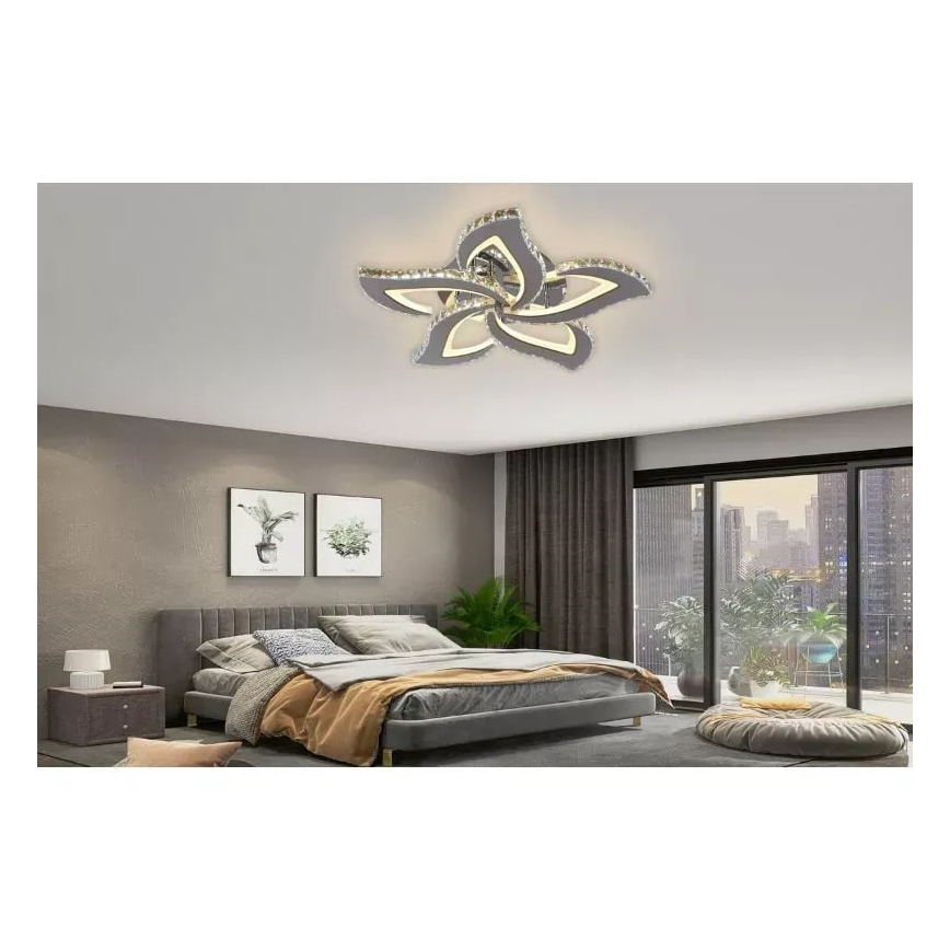 LED Zatemnitveni lestenec LED/100W/230V 3000-6500K + Daljinski upravljalnik