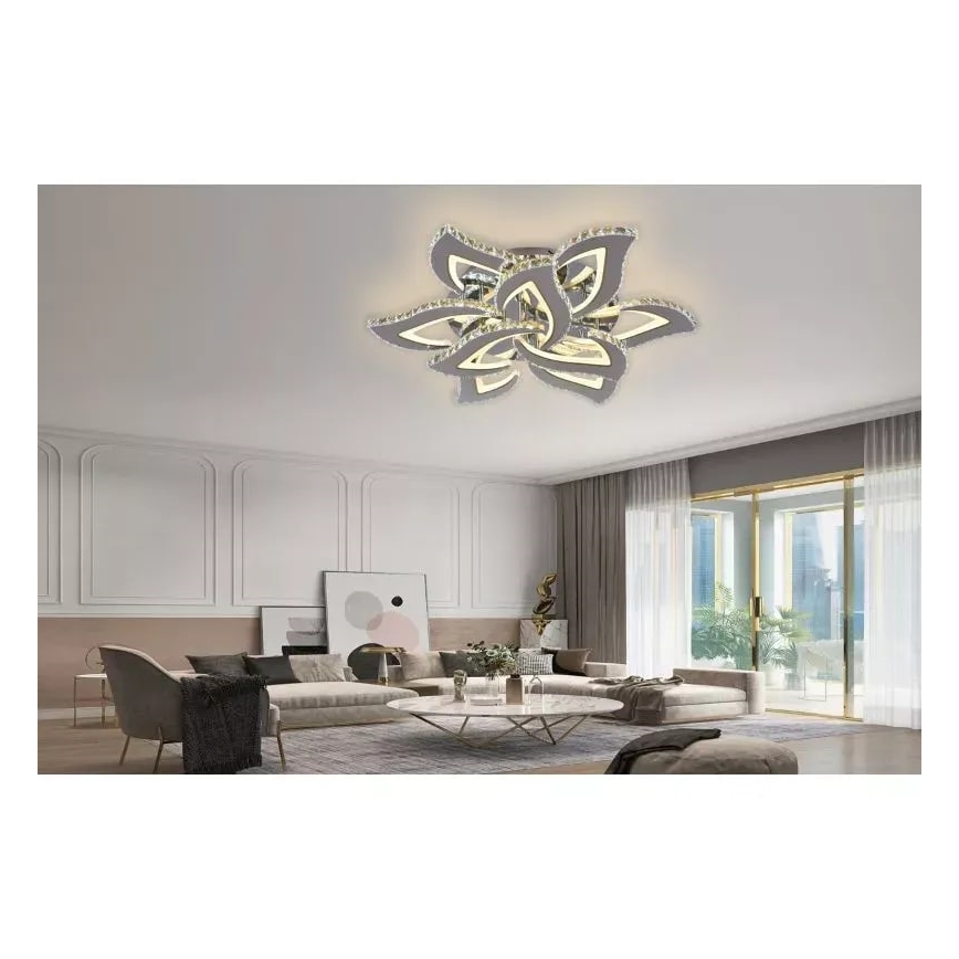 LED Zatemnitveni lestenec LED/180W/230V 3000-6500K + Daljinski upravljalnik