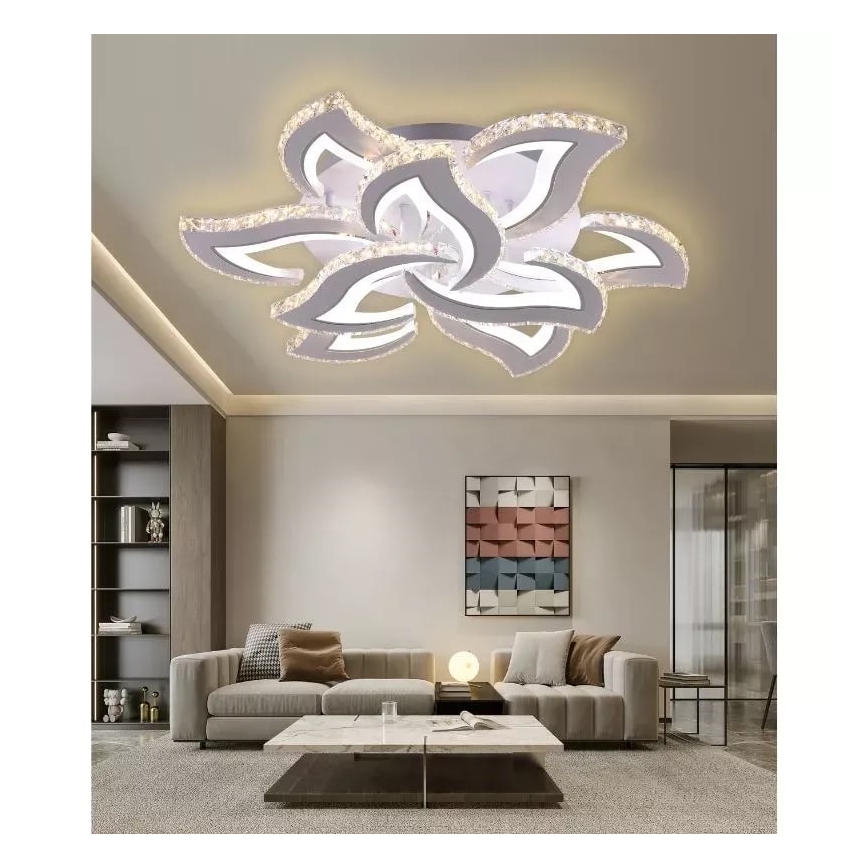 LED Zatemnitveni lestenec LED/180W/230V 3000-6500K + Daljinski upravljalnik