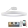 LED Zatemnitveni lestenec LED/40W/230V 3000-6500K bela + Daljinski upravljalnik