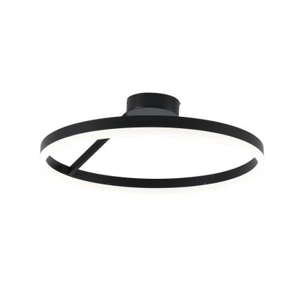 LED Zatemnitveni lestenec LED/40W/230V 3000-6500K črna + Daljinski upravljalnik