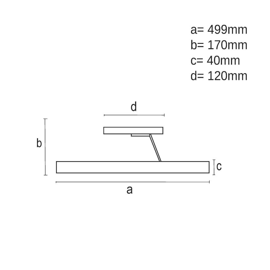 LED Zatemnitveni lestenec LED/40W/230V 3000-6500K črna + Daljinski upravljalnik