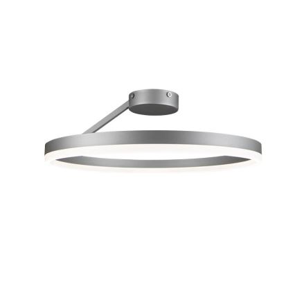 LED Zatemnitveni lestenec LED/40W/230V 3000-6500K mat krom + Daljinski upravljalnik