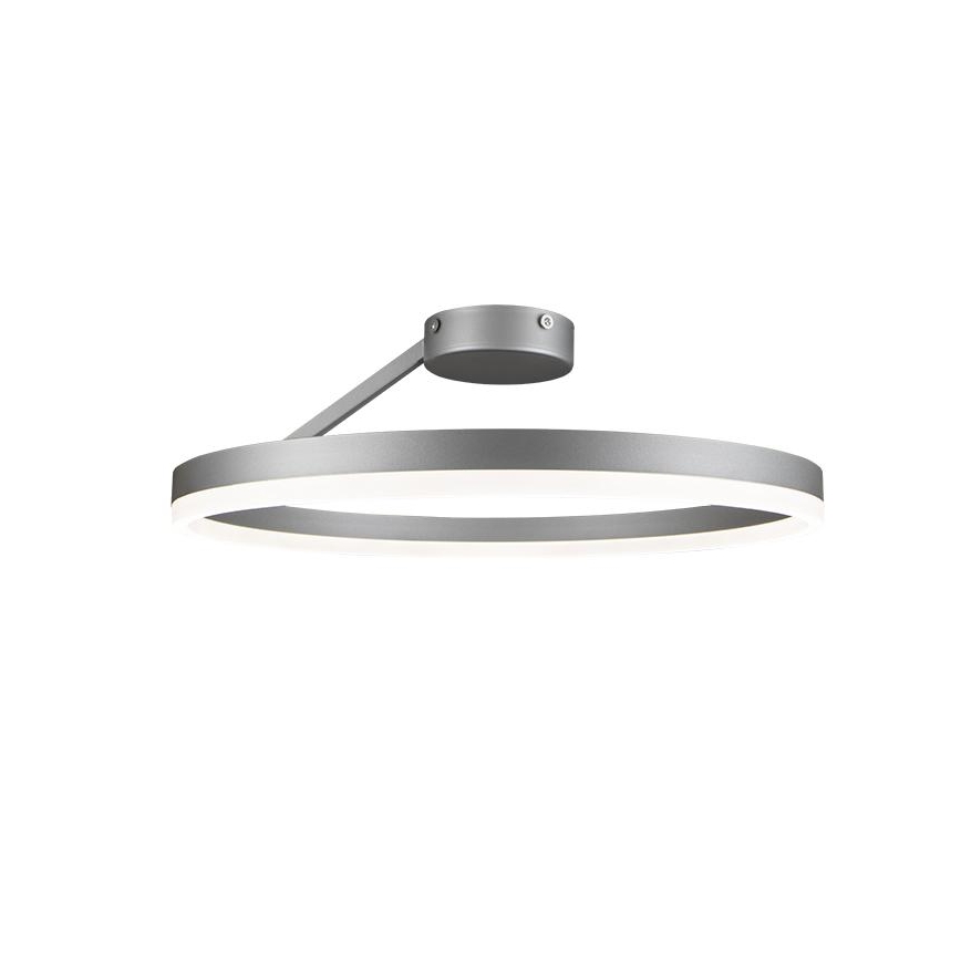 LED Zatemnitveni lestenec LED/40W/230V 3000-6500K mat krom + Daljinski upravljalnik