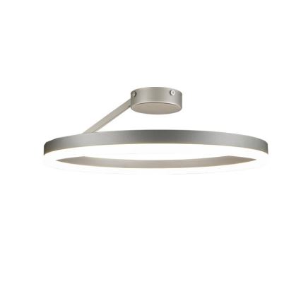 LED Zatemnitveni lestenec LED/40W/230V 3000-6500K mat krom + Daljinski upravljalnik