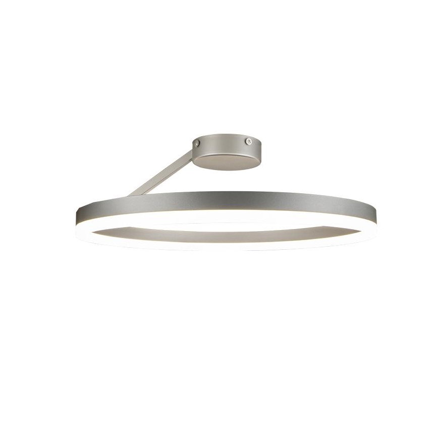 LED Zatemnitveni lestenec LED/40W/230V 3000-6500K mat krom + Daljinski upravljalnik