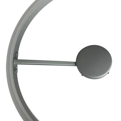 LED Zatemnitveni lestenec LED/40W/230V 3000-6500K mat krom + Daljinski upravljalnik