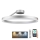 LED Zatemnitveni lestenec LED/40W/230V 3000-6500K mat krom + Daljinski upravljalnik