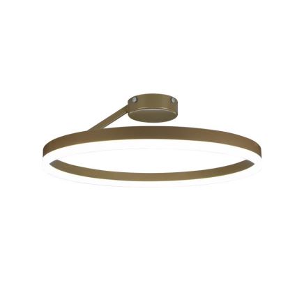 LED Zatemnitveni lestenec LED/40W/230V 3000-6500K zlata + Daljinski upravljalnik