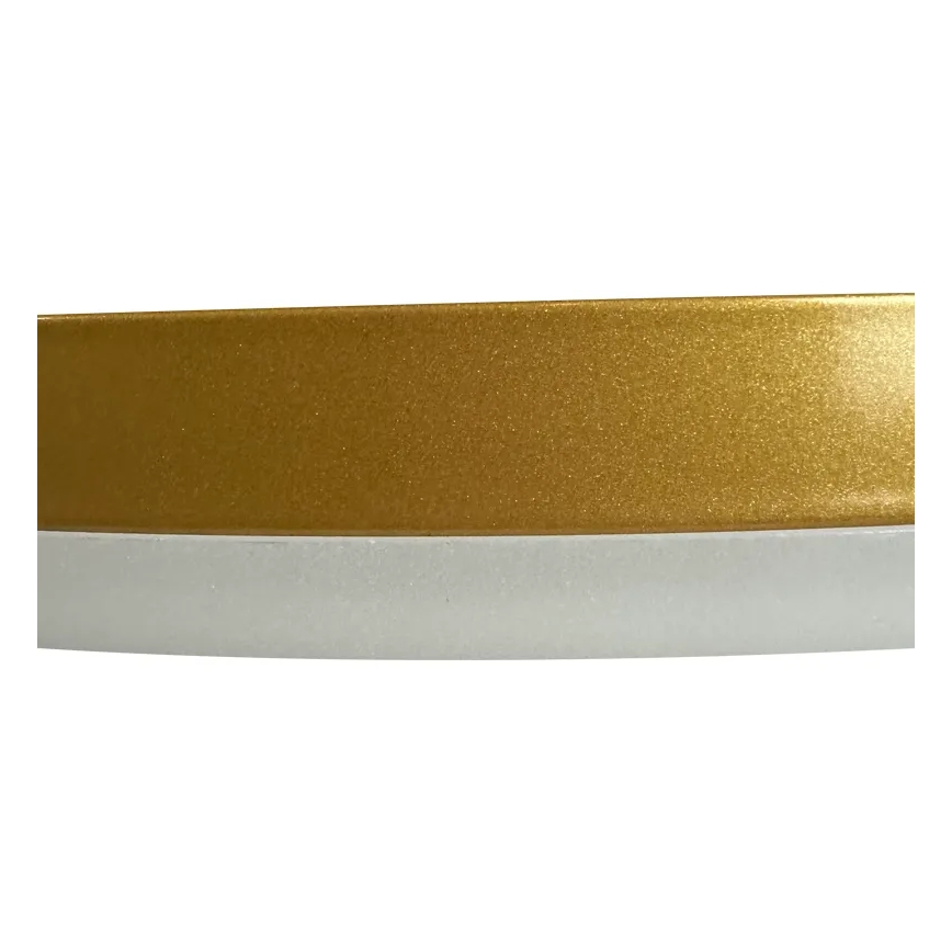 LED Zatemnitveni lestenec LED/40W/230V 3000-6500K zlata + Daljinski upravljalnik