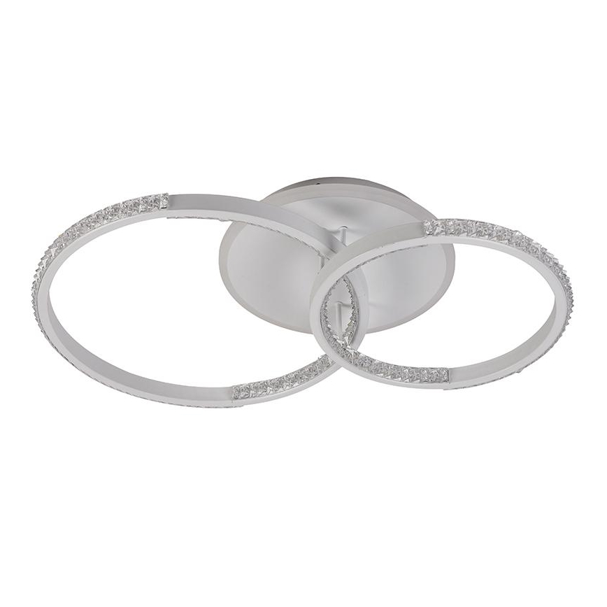 LED Zatemnitveni lestenec LED/55W/230V 3000-6500K + Daljinski upravljalnik