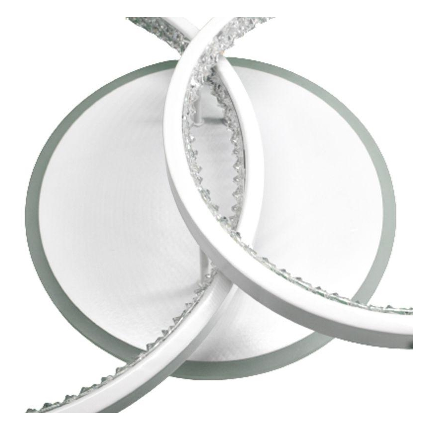 LED Zatemnitveni lestenec LED/55W/230V 3000-6500K + Daljinski upravljalnik