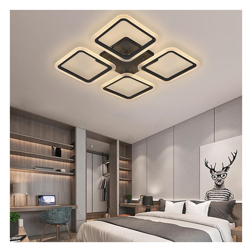 LED Zatemnitveni lestenec LED/70W/230V 3000-6500K + Daljinski upravljalnik