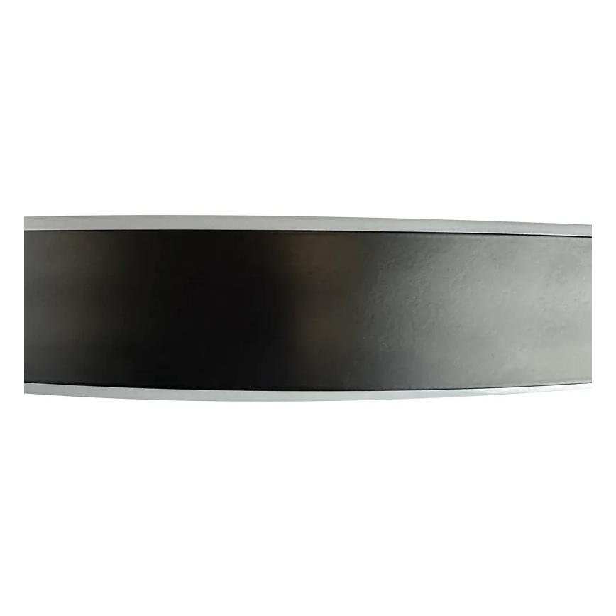 LED Zatemnitveni lestenec LED/72W/230V 3000-6500K črna + Daljinski upravljalnik