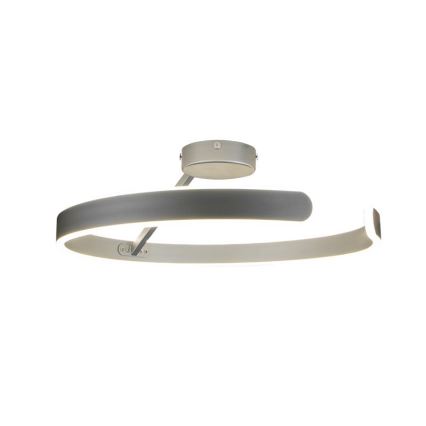LED Zatemnitveni lestenec LED/72W/230V 3000-6500K mat krom + Daljinski upravljalnik