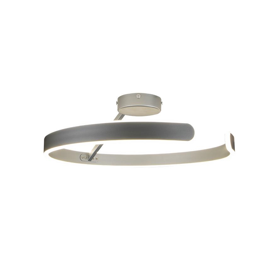LED Zatemnitveni lestenec LED/72W/230V 3000-6500K mat krom + Daljinski upravljalnik