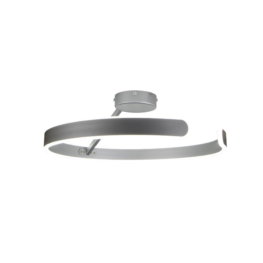 LED Zatemnitveni lestenec LED/72W/230V 3000-6500K mat krom + Daljinski upravljalnik
