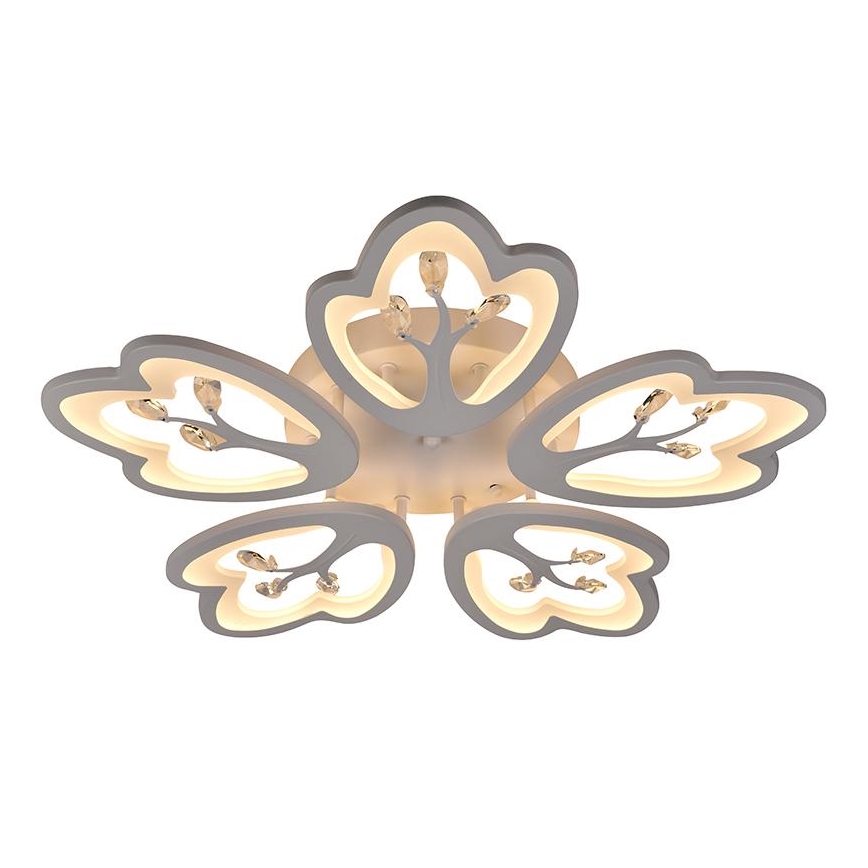LED Zatemnitveni lestenec LED/80W/230V 3000-6500K + Daljinski upravljalnik
