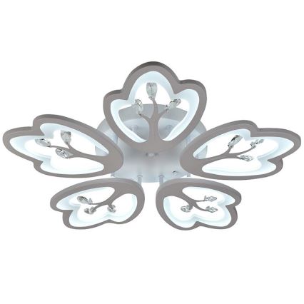 LED Zatemnitveni lestenec LED/80W/230V 3000-6500K + Daljinski upravljalnik