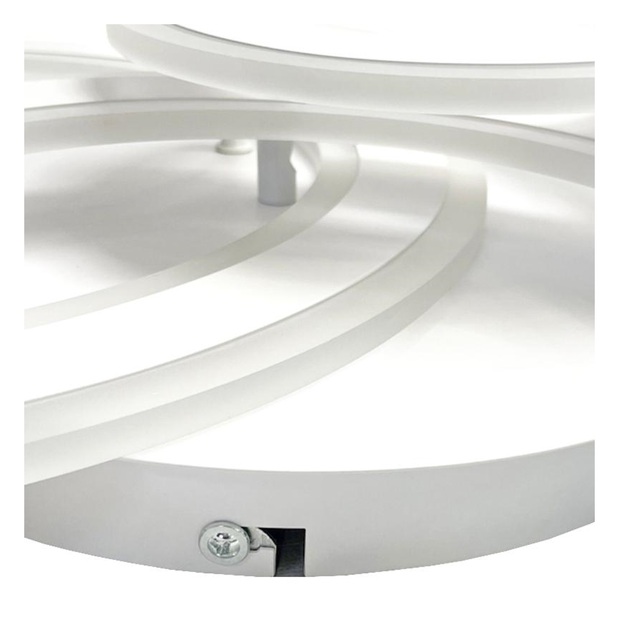LED Zatemnitveni lestenec LED/90W/230V 3000-6500K + Daljinski upravljalnik