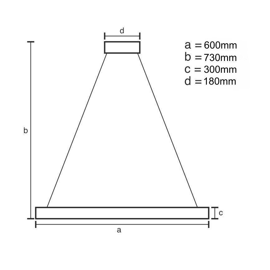 LED Zatemnitveni kristalni lestenec na drogu LED/80W/230V 3000-6500K zlata + Daljinski upravljalnik