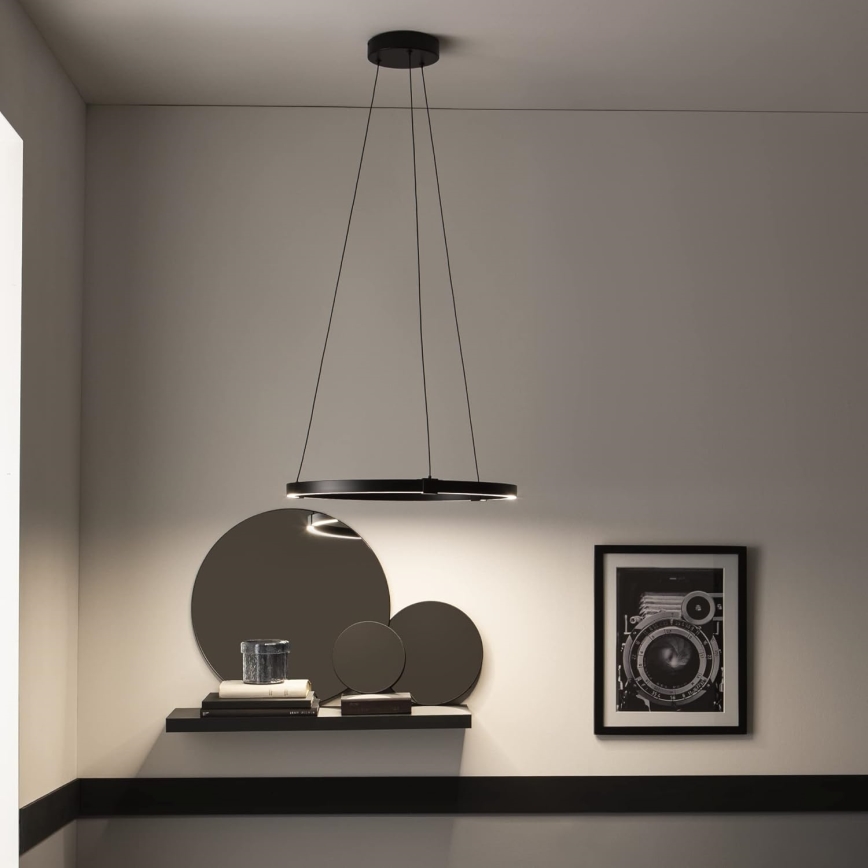LED Zatemnitveni lestenec na vrvici CASSINI LED/33W/230V 2700-6500K + Daljinski upravljalnik