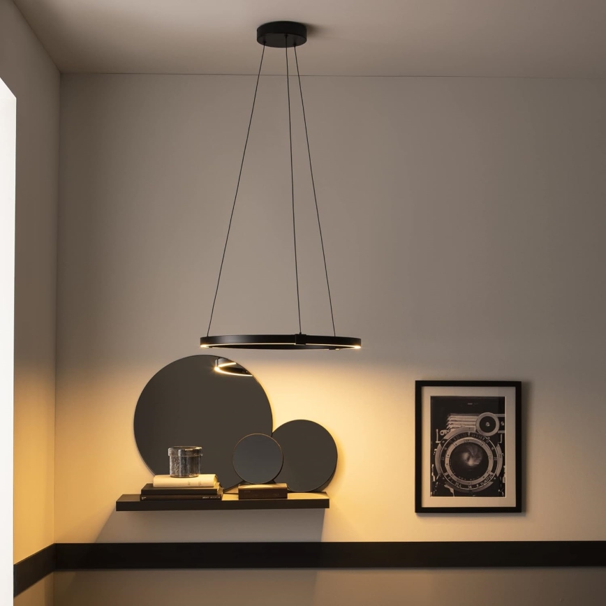 LED Zatemnitveni lestenec na vrvici CASSINI LED/33W/230V 2700-6500K + Daljinski upravljalnik