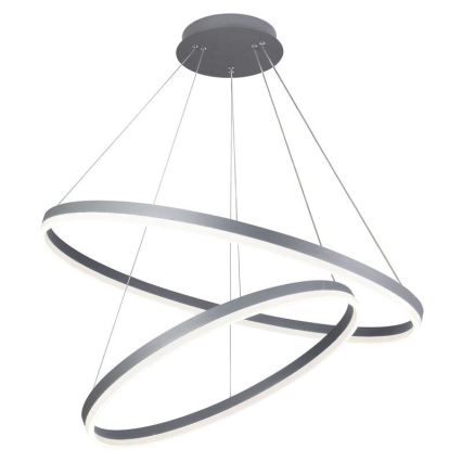 LED Zatemnitveni lestenec na vrvici LED/100W/230V 3000-6500K pr. 80 cm + Daljinski upravljalnik