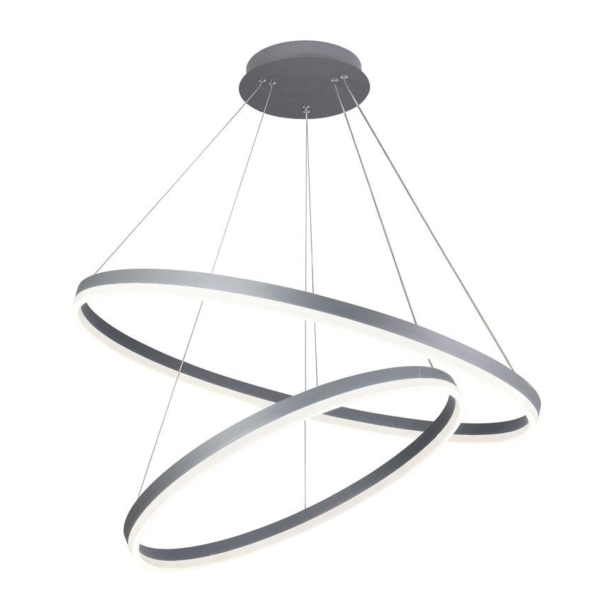 LED Zatemnitveni lestenec na vrvici LED/100W/230V 3000-6500K pr. 80 cm + Daljinski upravljalnik