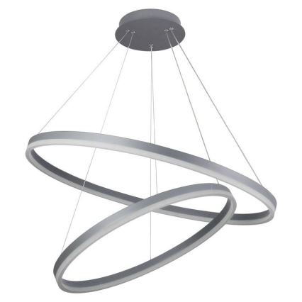 LED Zatemnitveni lestenec na vrvici LED/100W/230V 3000-6500K pr. 80 cm + Daljinski upravljalnik
